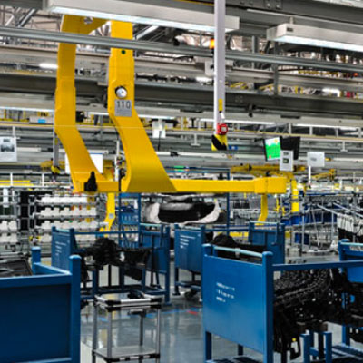 foto interior de la fábrica