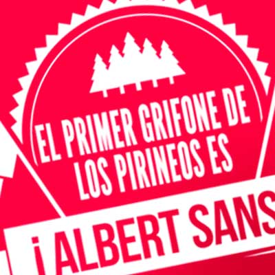logotipo El primer grifone de los pirineos