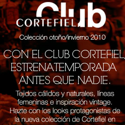 Tarjeta Club Cortefiel